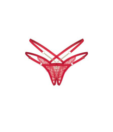 Matildea string ouvert Rouge
